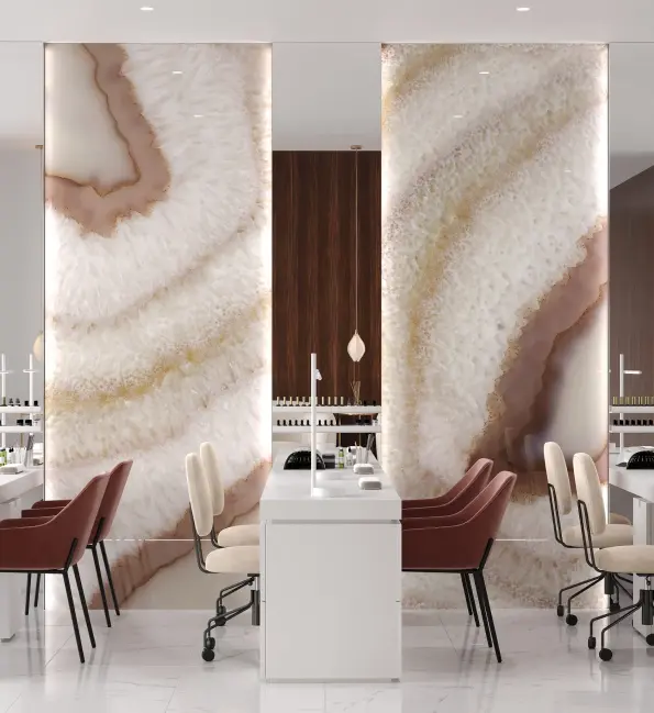 Панель Alumoart Agat Crystal Mauve Rose