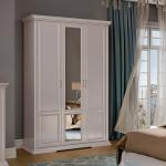 Шкаф Лоренцо 3-х дверный с зеркалами, пудра