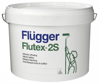 Краска для потолка (белая, глубокоматовая) Flugger Flutex 2S