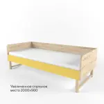 Кровать большая на ножках «2+2»