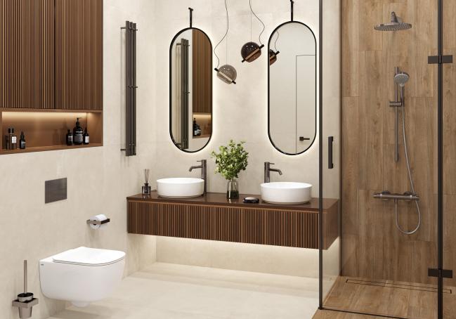 Керамогранит Microcement Crema