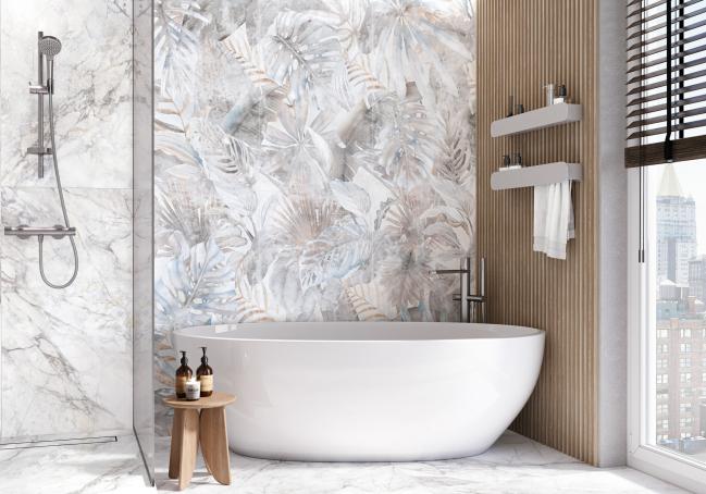 Керамогранит Bahamas Floristry Light/Black