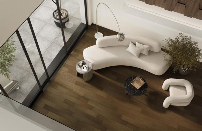 Кварцевый паркет Quartz Parquet Классик Дуб Брауни