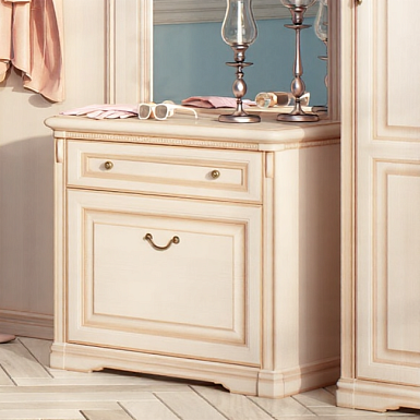 Тумба для обуви в прихожую №1, Джоконда крем