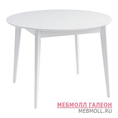 Стол для кухни раздвижной D-105(+30) см (арт 6886)