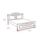 Кровать Флориана с н/с, 1600х2000, беж