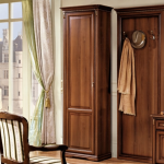 Шкаф однодверный левый для прихожей, Джоконда орех