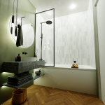 Акриловая ванна TONI ARTI Moretta 180x70