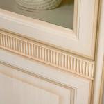 Шкаф 2-х дв. c щитовыми полками Joconda крем