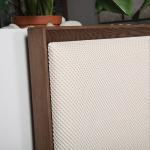 Кровать двойная с мягким элементом, без н/с 1800х2000 Modena, орех Мокко Кровать двойная с мягким элементом, без н/с 1800х2000 Modena, орех Мокко