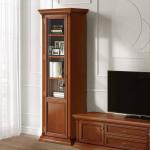 Шкаф для книг 1 -дв. правый Lorenzo вишня