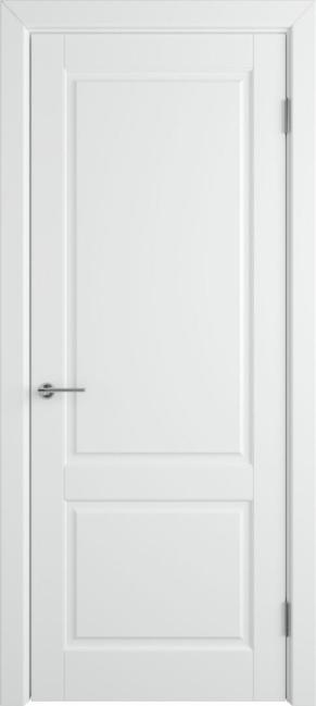 Межкомнатная дверь Доррен 58ДГ0 белая эмаль 