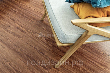 Плитка ПВХ замковая Alpin Floor Classic Дуб Брют