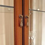 Шкаф 2-х дв. для посуды, Джоконда орех