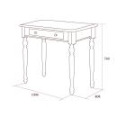 Стол туалетный Joconda, бьянко Стол туалетный Joconda, бьянко