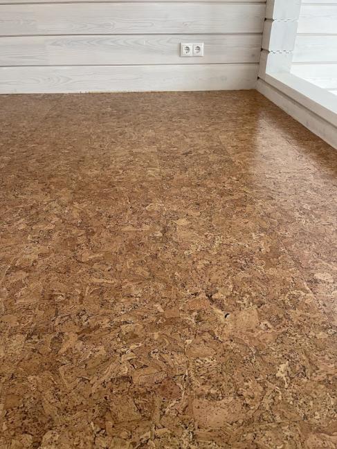 Напольная клеевая пробка Standart