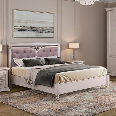 Кровать Лоренцо без н/с, 1800х2000, пудра