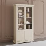 Шкаф для книг двухдверный Lorenzo вуаль