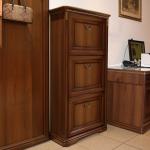 Тумба для обуви в прихожую №3, Джоконда орех