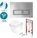 Комплект инсталляция TECEspring + унитаз MODEL S