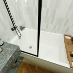 Акриловая ванна TONI ARTI Moretta 180x70