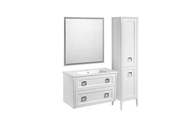 Комплект мебели для ванной Рома 100П с пеналом
