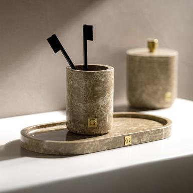 Стакан для зубных щеток Альсора