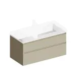 Тумба подвесная Cubo с ящиками 