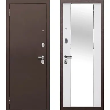 Входная дверьТайга 7 СМ зеркало, тайга