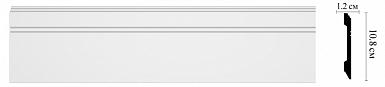Плинтус напольный дюропрофиль D105