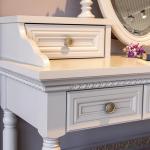 Стол туалетный Лоренцо с зеркалом, пудра