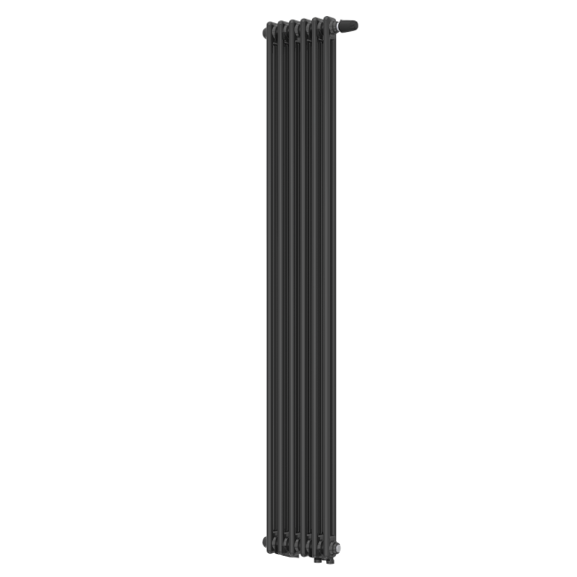 Радиатор Batarìa КЗТО 2-1750-6 UT, структурный чёрный шёлк