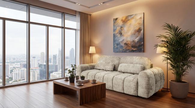 Диван 3х местный Баббл