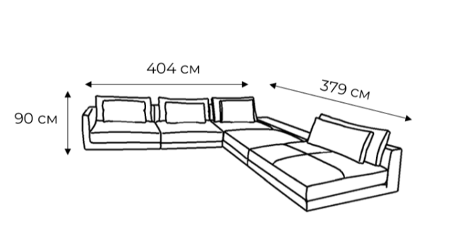 Диван BRIAN / БРАЙН коллекция ESTETICA
