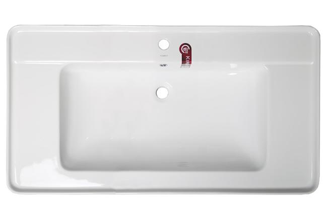 Комплект мебели для ванной Гранда 105 с пеналом