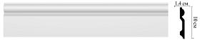 Плинтус напольный дюропрофиль D137