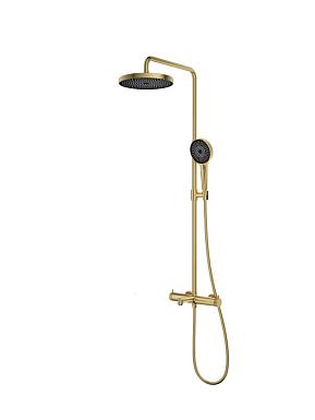Душевая стойка Rim VSFS-2RM1BG, брашированное золото