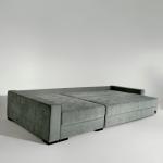 Диван угловой Пэшн, серый, лофт Диван угловой Пэшн, серый, лофт