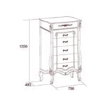 Комод К6 Престиж, бежевый