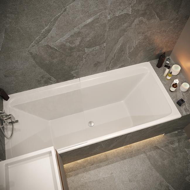 Акриловая ванна TONI ARTI Amatrice PL 170x75