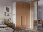 Шкаф Rait 3х дв. глубокий с вешалкой и ящиками Шкаф Rait 3х дв. глубокий с вешалкой и ящиками