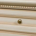 Стол письменный бестумбовый Joconda крем