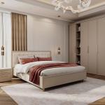 Кровать двуспальная 160х200 Амелия беж