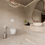 Унитаз подвесной TONI ARTI ESTETICA Milano со смывом торнадо, с микролифтом, накладка медь Унитаз подвесной TONI ARTI ESTETICA Milano со смывом торнадо, с микролифтом, накладка медь