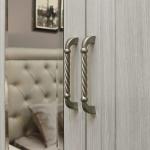 Шкаф Лоренцо 2-х дверный с зеркалами, дуб сторсанд