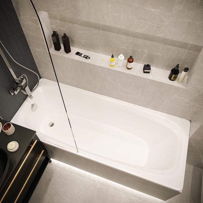 Акриловая ванна TONI ARTI Rapallo PL 150x70