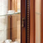 Шкаф 1-дв. для посуды, Джоконда орех