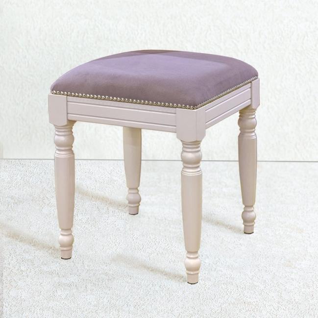 Банкетка квадратная Лоренцо, пудра