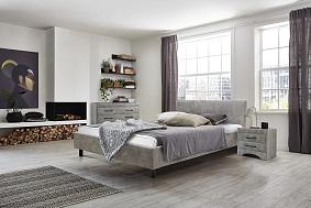 Кровать с мягким изголовьем Хлоя