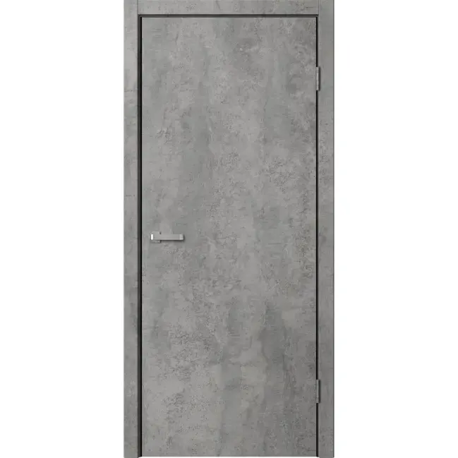 Межкомнатная дверь пг чёрная кромка с двух сторон, Flydoors